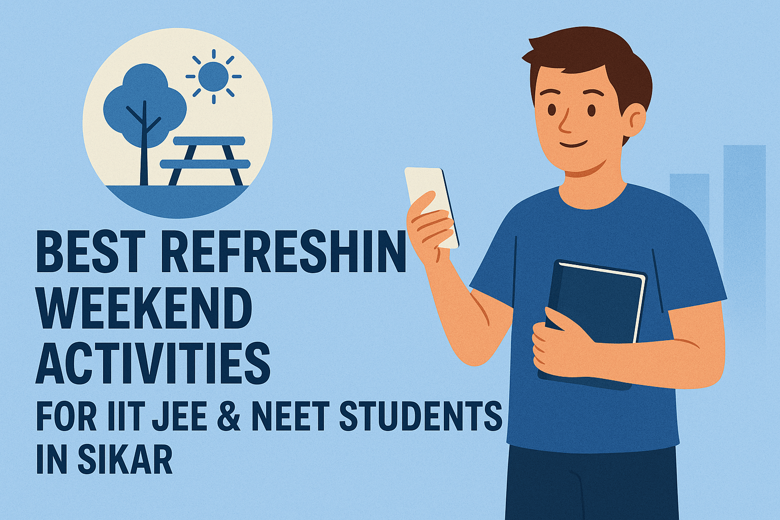 Best Refreshing Weekend Activities for IIT JEE & NEET Students in Sikar