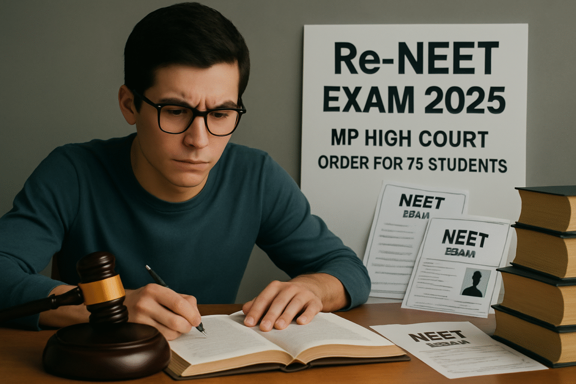 Re-NEET Exam 2025: MP High Court Order for 75 Students