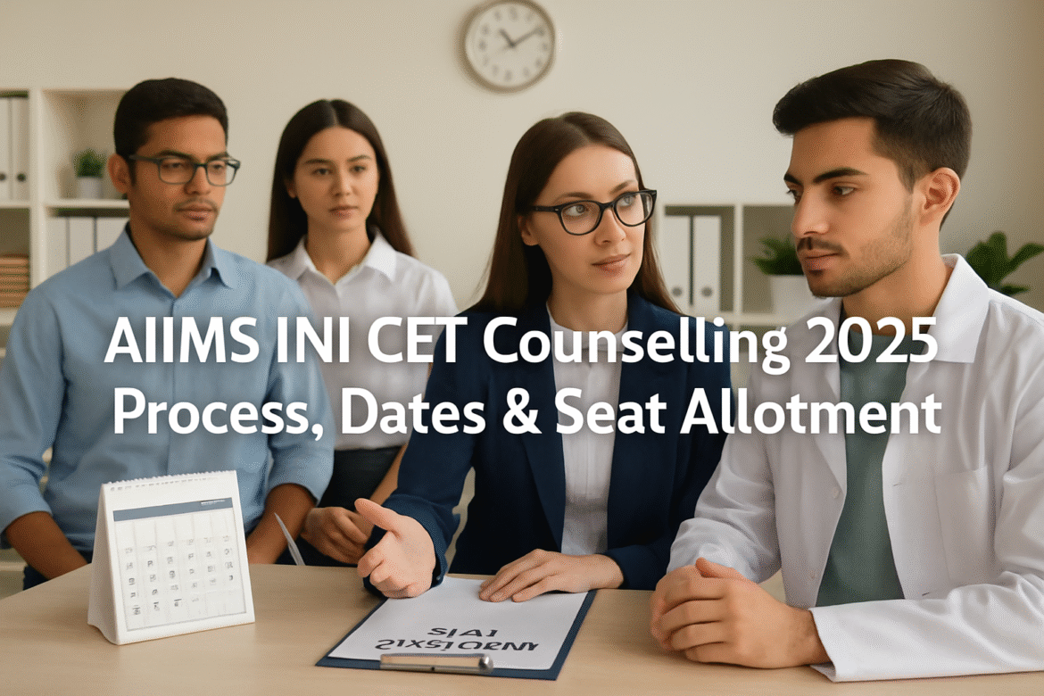 AIIMS INI CET Counselling 2025