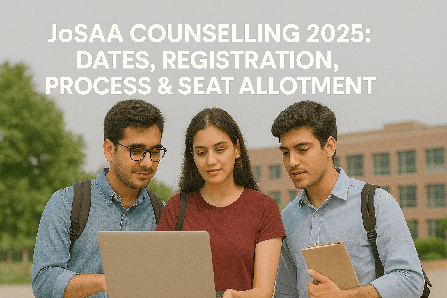 JoSAA Counselling 2025: Dates, Registration, Process & Seat Allotment