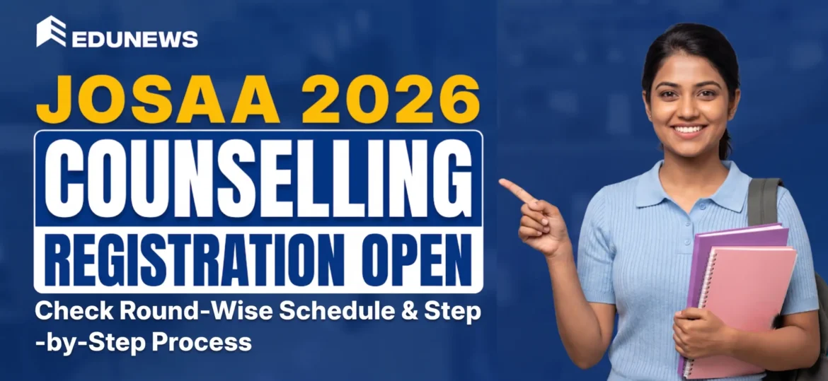 JoSAA 2026 Counselling Registration Open