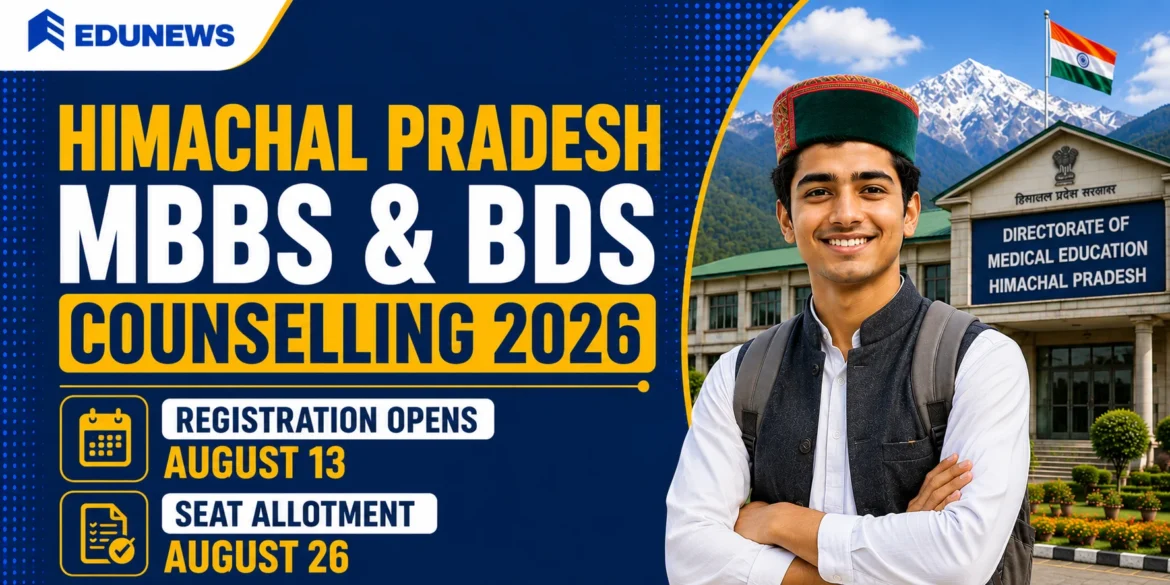 Himachal Pradesh MBBS & BDS Counselling 2026
